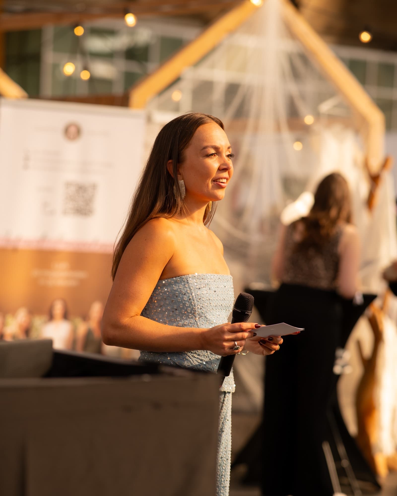 Anouk als dagvoorzitter